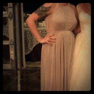 💕"Biscotti" David's Bridal Bridesmaid Dress💕